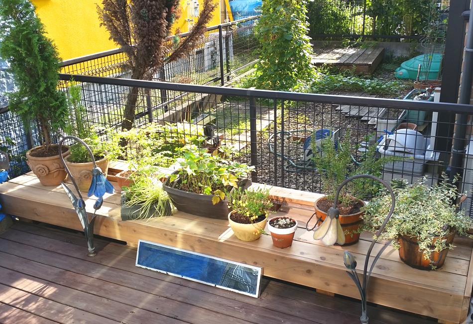 ちょっと頑張るdiy ガーデンニング用シェルフ Tomomi S Conservatory